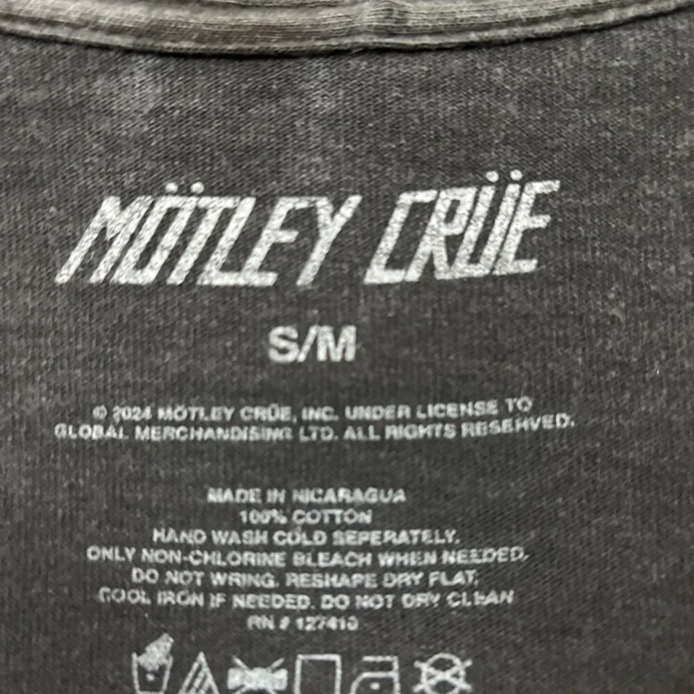 Motley Crue Bad Boys of Hollywood Graphic T-Shirt Size S/M - Picture 4 of 5